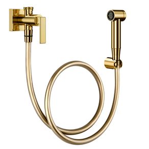 Ducha Higiênica com Registro e Derivação Stillo 00823743 Ouro Polido Docol