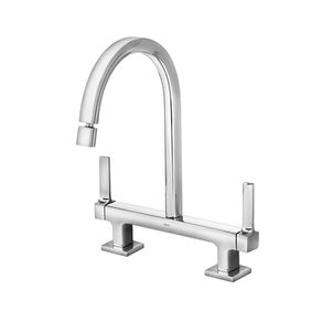 Misturador para Cozinha de Mesa com Bica Alta Quad 00708706 Cromado Docol