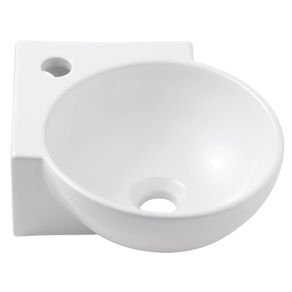 Lavatório Suspenso de Canto M de 30x39x12cm 1040130011300 Branco Celite