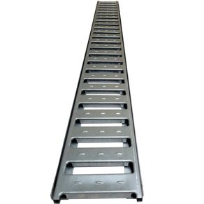 Conjunto Grelha e Porta Grelha de 10x100cm até 2.5T Galvanizada Calhaforte