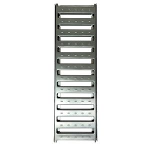 Conjunto Grelha e Porta Grelha de 15x50cm até 2T Galvanizada Calhaforte