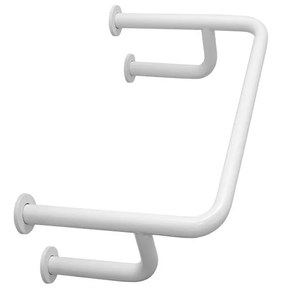 Barra de Apoio para Lavatório Branco Wog