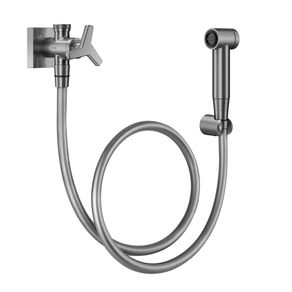 Ducha Higiênica com Registro e Derivação City 00876970 Grafite Escovado Docol