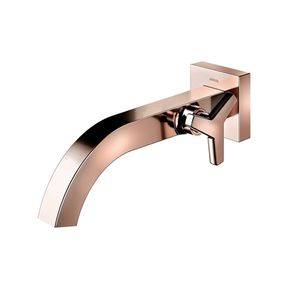 Torneira para Lavatório de Parede City 00876430 Cobre Polido Docol