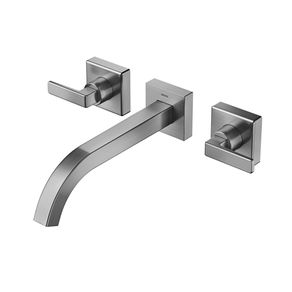 Misturador para Lavatório de Parede Stillo 00832470 Grafite Escovado Docol