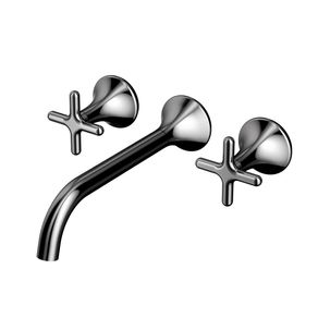 Misturador para Lavatório de Parede Liss 230 00922748 Grafite Polido Docol