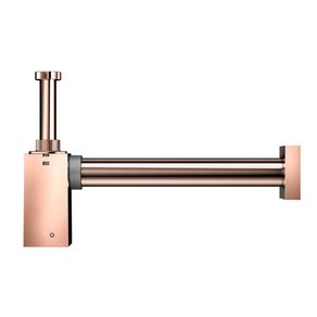 Sifão para Lavatório Square 00636030 Cobre Polido Docol