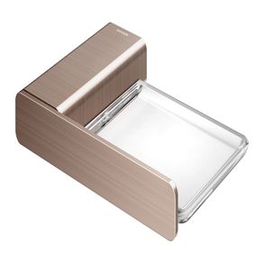 Saboneteira Flat 001013869 Cobre Escovado Docol