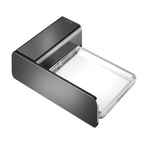 Saboneteira Flat 001013848 Grafite Polido Docol