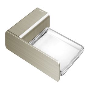 Saboneteira Flat 001013848 Níquel Escovado Docol