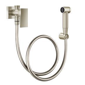 Ducha Higiênica com Registro e Derivação New Edge 00925644 Níquel Escovado Docol