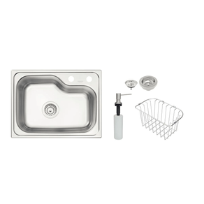 Cuba de 55x42x20cm com Válvula de 4.1/2