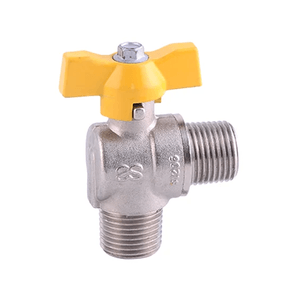 Válvula Esfera Angular MxM para Gás de 1/2
