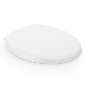 Assento Universal em PP com Soft Close Branco Celite