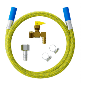 Kit para Instalação de Gás para Cooktop com Flexível de 1,20m Ref. 180309 Blukit