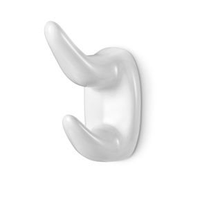 Cabide 2 Ganchos IA500 Branco Icasa